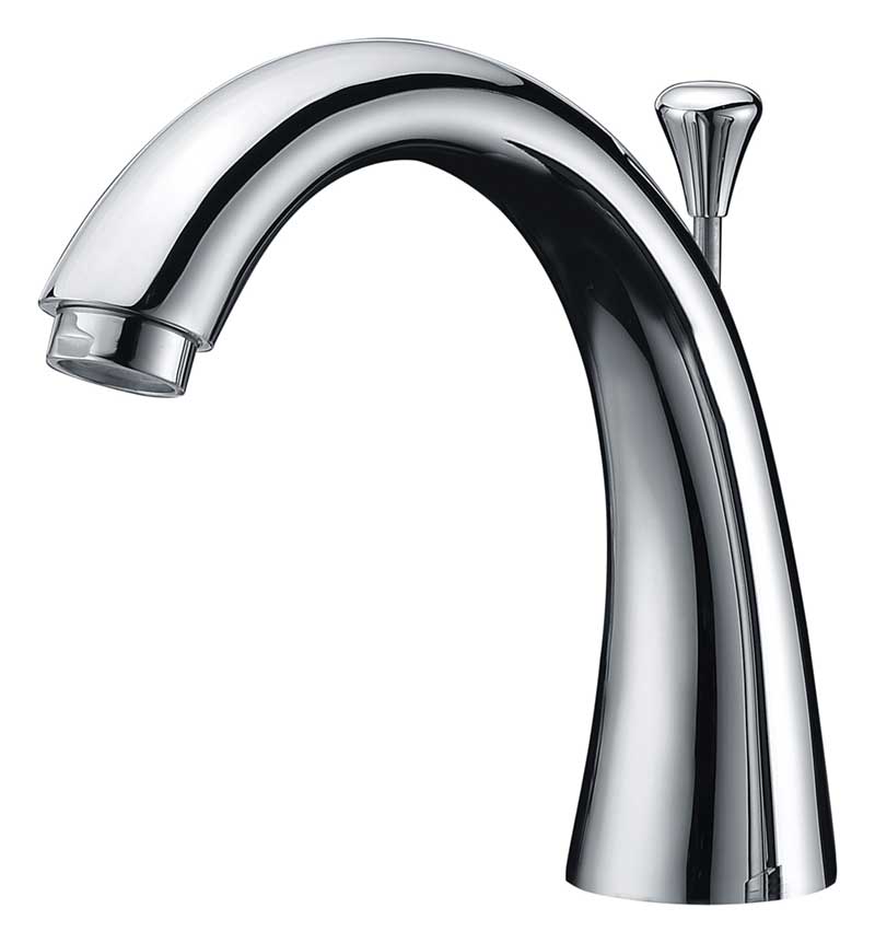Anzzi Den Series Single Handle Deck-Mount Roman Tub Faucet with Handheld Sprayer in Polished Chrome FR-AZ801 3