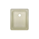 Lyons Industries DKS09H-2.0CLP Designer Biscuit 13"x15.25" Recreational Vehicle Acrylic 5-Inch Deep Sink