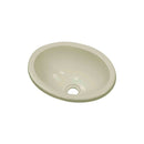 Lyons Industries DKSENV09-1.5 Biscuit 13" X 10.25" Oval Acrylic Entertainment Sink with a 1.5" Drain Opening