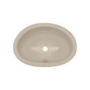Lyons Industries DLAV02-15 Almond 17.5"x12.25" Single Bowl Acrylic 6" Deep Lavatory Sink Undermount or Drop-In