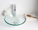 Anzzi Mythic Series Vessel Sink in Lustrous Clear BB420-12 6