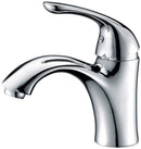 Anzzi Clavier Series Single Handle Bathroom Sink Faucet in Polished Chrome