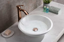 Anzzi Egret Series Vessel Sink in White LS-AZ032 2
