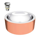 Anzzi Arthur 16 in. Handmade Vessel Sink in Polished Nickel BS-006