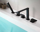 Anzzi Shore 3-Handle Deck-Mount Roman Tub Faucet with Handheld Sprayer in Oil Rubbed Bronze FR-AZ102ORB 4