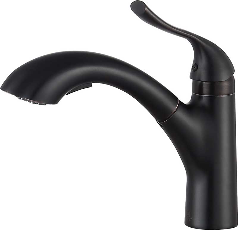 Anzzi Navona Single-Handle Pull-Out Sprayer Kitchen Faucet in Oil Rubbed Bronze KF-AZ206ORB 2