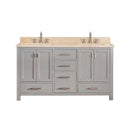 Avanity Modero 60 in. Double Vanity Combo MODERO-VS60-CG-B