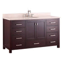 Avanity Modero 60 in. Single Vanity Combo MODERO-VS60-ES-A-B