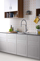 Anzzi Accent Single Handle Pull-Down Sprayer Kitchen Faucet in Polished Chrome KF-AZ003 3