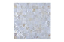 Legion Furniture Mosaic With Seashell Off White