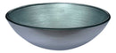 Anzzi Posh Series Deco-Glass Vessel Sink in Brushed Silver LS-AZ283 2