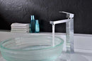 Anzzi Enti Series Single Handle Vessel Sink Faucet in Polished Chrome 6