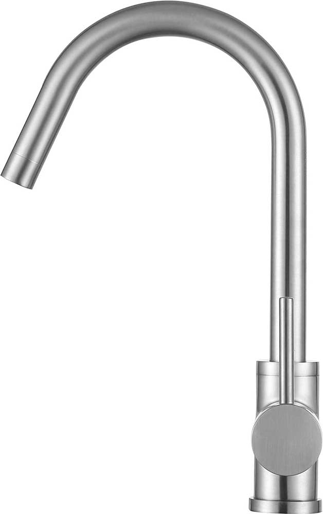 Anzzi Farnese Single-Handle Standard Kitchen Faucet in Brushed Nickel KF-AZ222BN 3