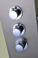 Anzzi Arc 64 in. 2-Jetted Shower Panel with Heavy Rain Shower and Spray Wand in Brushed Stainless Steel SP-AZ024 2