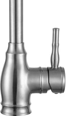 Anzzi Bell Single-Handle Pull-Out Sprayer Kitchen Faucet in Brushed Nickel KF-AZ215BN 13