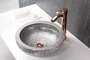 Anzzi Regalia Series Vessel Sink in Speckled Silver LS-AZ180 3