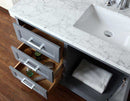 Ariel by Seacliff Nantucket 42" Single-Sink Bathroom Vanity Set With Mirror SCNAN42SWG 4