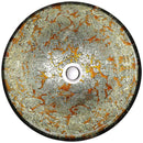 Anzzi Stellar Series Deco-Glass Vessel Sink in Arctic Blaze 2