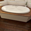 Neptune Felicia Activ-Air/Mass-Air/Whirlpool Combo Tub - 71-1/2" L x 37-7/8" W x 22-1/4" H - FE72TAM