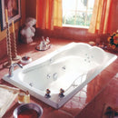 Neptune Melia Activ-Air/Whirlpool Combo Tub - 60-3/8" L x 32-3/4" W x 19-1/2" H - ME60CA