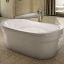 Neptune Revelation 3666F Freestanding Soaker Tub - 65-7/8" L x 35-3/4" W x 24" H - REV3666F