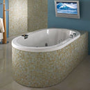 Neptune Tao 3666 Whirlpool Tub - 65-3/4" L x 35-3/4" W x 22-3/8" H - TAO3666T