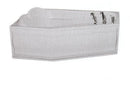 Neptune Venus Corner Mass-Air Tub - 59-1/2" L x 41-3/4" W x 19-1/2" H - VE60M