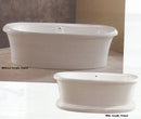 Neptune Zircon Freestanding Soaker Tub - 71-1/2" L x 37-7/8" W x 22-5/8" H - ZI72 2