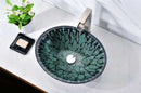 Anzzi Patuvendi Series Deco-Glass Vessel Sink in Lustrous Black LS-AZ8098 7