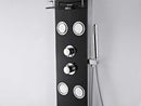 Anzzi Colossal Series 56 in. Full Body Shower Panel System with Heavy Rain Shower and Spray Wand in Black SP-AZ8095 3