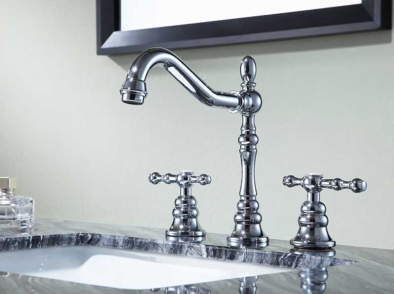 Anzzi Highland 8 in. Widespread 2-Handle Bathroom Faucet in Polished Chrome L-AZ184CH 3