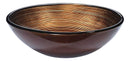 Anzzi Posh Series Deco-Glass Vessel Sink in Radial Umber LS-AZ284 2
