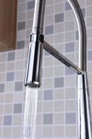 Anzzi Apollo Single Handle Pull-Down Sprayer Kitchen Faucet in Polished Chrome KF-AZ188CH 8