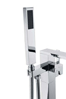 Anzzi Angel 2-Handle Claw Foot Tub Faucet with Hand Shower in Polished Chrome FS-AZ0044CH 12