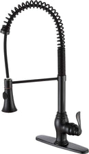 Anzzi Bastion Single-Handle Standard Kitchen Faucet in Oil Rubbed Bronze KF-AZ209ORB