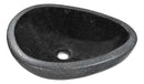 Anzzi Twin Vessel Sink in Desert Black LS-AZ8220
