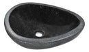 Anzzi Opal Peak Vessel Sink in Desert Black