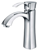 Anzzi Rhythm Series Single Handle Bathroom Sink Faucet in Polished Chrome