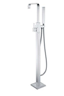 Anzzi Victoria 2-Handle Claw Foot Tub Faucet with Hand Shower in Polished Chrome FS-AZ0031CH 20