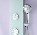Anzzi MARE Series 60 in. Full Body Shower Panel System with Heavy Rain Shower and Spray Wand in White 5