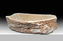 Anzzi Desert Shell Vessel Sink in Dark Honey Onyx 4