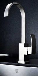 Anzzi VANGUARD Undermount Stainless Steel 30 in. 0-Hole Kitchen Sink and Faucet Set with Opus Faucet in Brushed Nickel 2