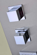 Anzzi Niagara 64 in. 2-Jetted Shower Panel with Heavy Rain Shower and Spray Wand in Brushed Steel SP-AZ023 3