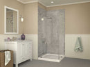 Anzzi Titan Series 36 in. x 36 in. Double Threshold Shower Base in White SB-AZ009WH 2