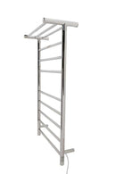 Anzzi Eve 8-Bar Stainless Steel Wall Mounted Electric Towel Warmer Rack in Polished Chrome  8