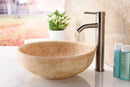 Anzzi Earthen Series Vessel Sink in Creamy Beige LS-AZ184 2
