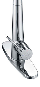 Anzzi Apollo Single Handle Pull-Down Sprayer Kitchen Faucet in Polished Chrome KF-AZ188CH 13