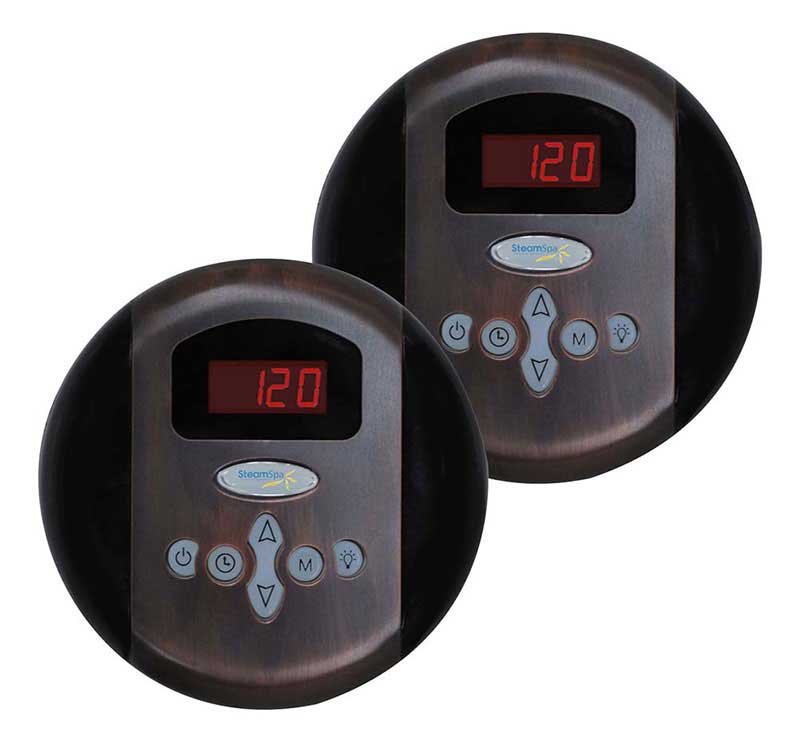 SteamSpa Royal Control Kit in Oil Rubbed Bronze 2