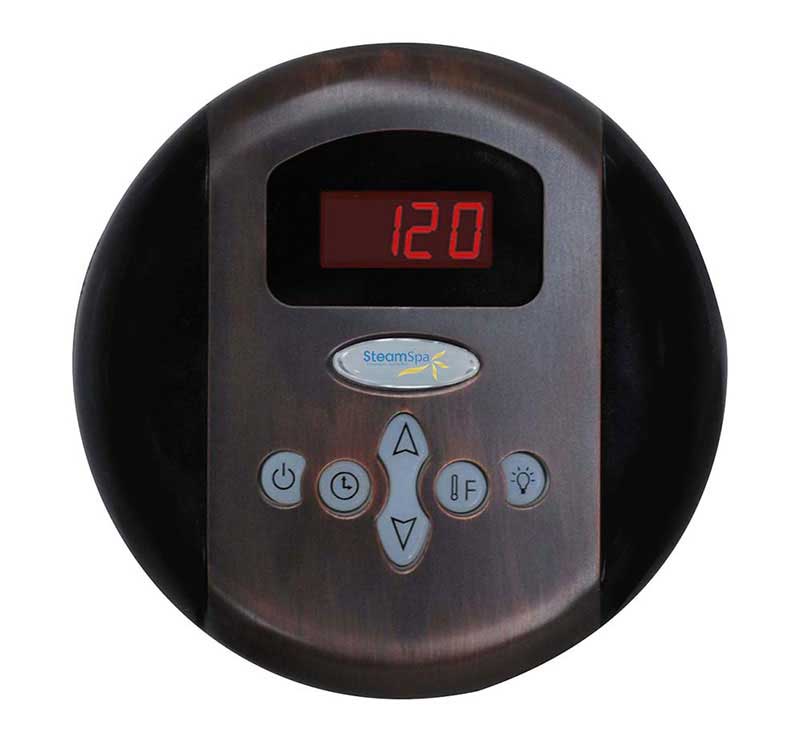 SteamSpa Indulgence Control Kit in Oil Rubbed Bronze 2