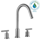 Anzzi Spartan 8 in. Widespread 2-Handle Bathroom Faucet in Brushed Nickel L-AZ191BN 2